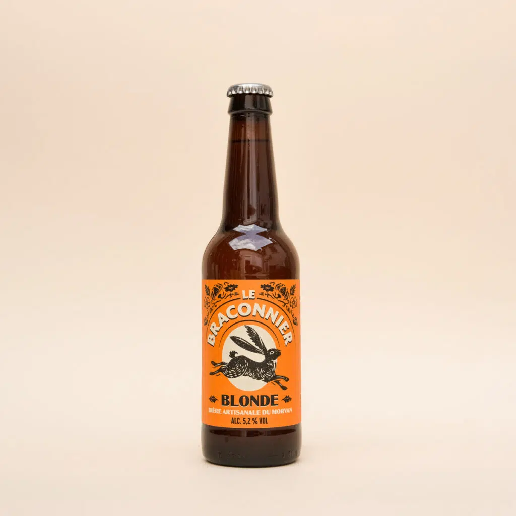 biere-blonde-braconnier Petite bouteille de bière blonde de la brasserie Le Braconnier