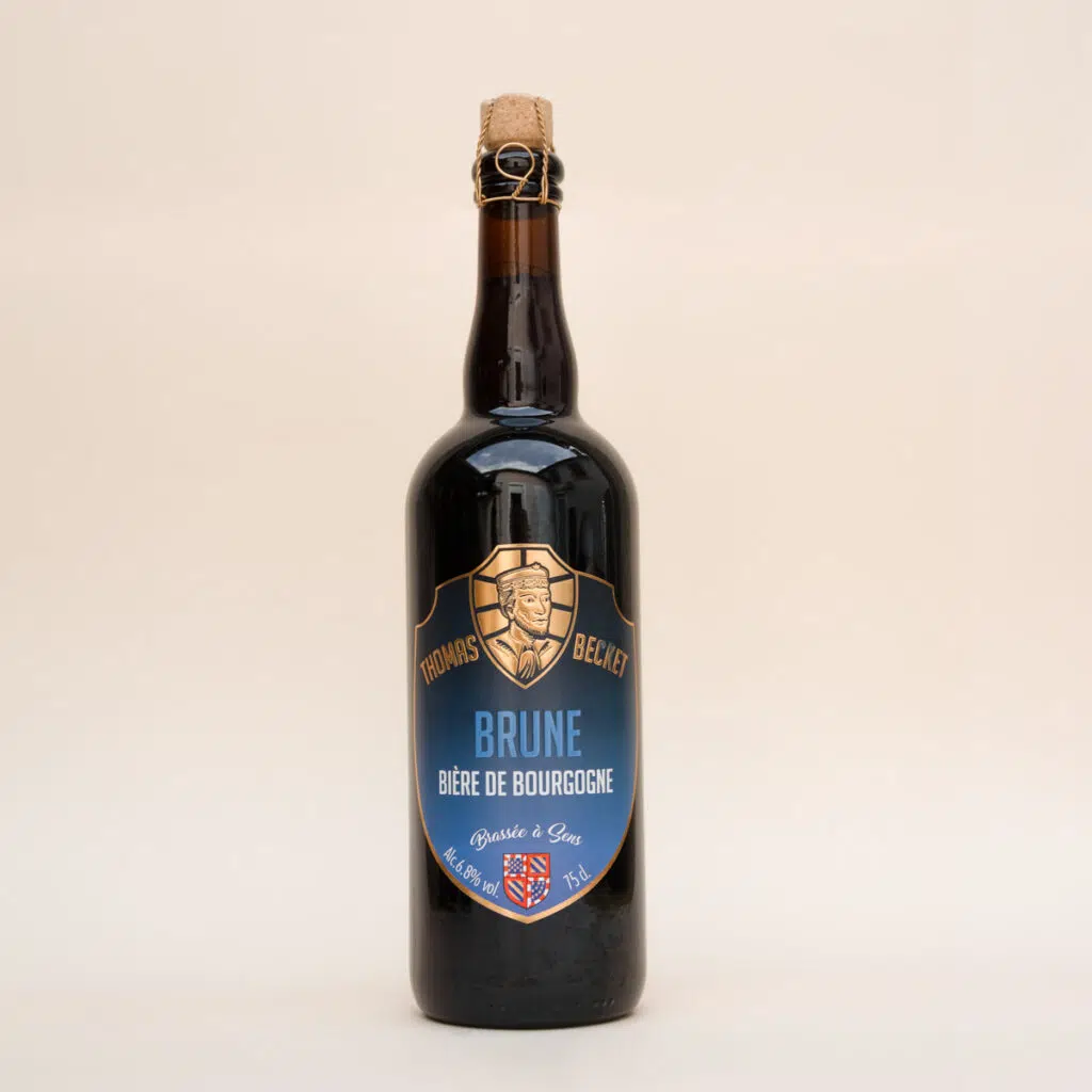 biere-brune-thomas-becket Grande bouteille de bière brune de Bourgogne Thomas Becket